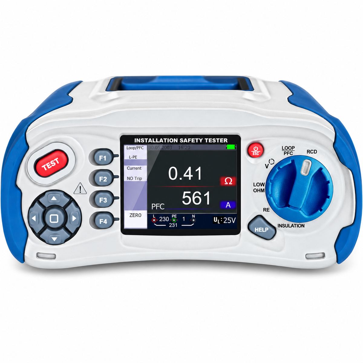 Tester completo per impianti elettrici