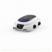 Robot intelligente per l'ispezione di piscine, basato sull'intelligenza artificiale.