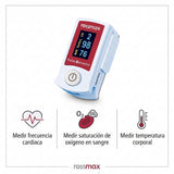 Medidor de glucosa en sangre inteligente todo en uno que permite intervenciones no invasivas