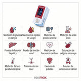 Medidor de glucosa en sangre inteligente todo en uno que permite intervenciones no invasivas